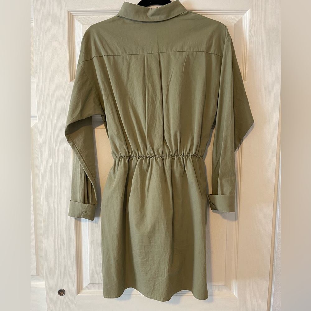 Button Down Mini Dress - image 2